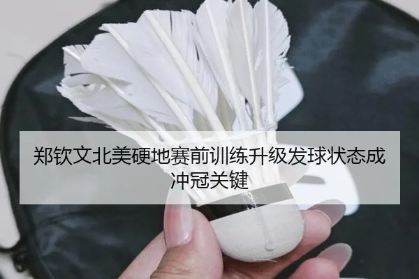 郑钦文北美硬地赛前训练升级发球状态成冲冠关键（LEYU）